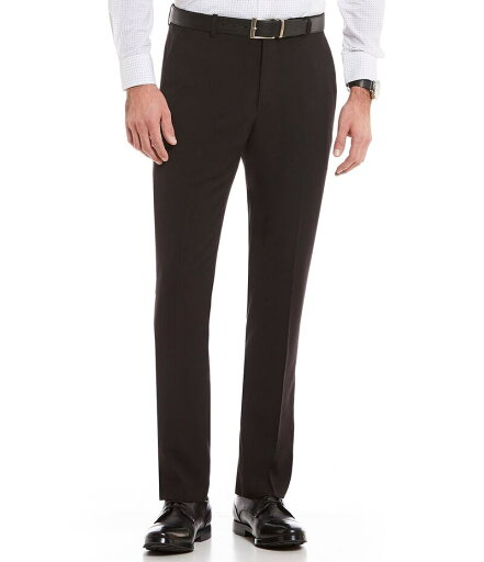 【送料無料】 ペリーエリス メンズ カジュアルパンツ ボトムス Suit Separate Slim-Fit Stretch Solid Flat-Front Dress Pants Black 【送料無料】 ペリーエリス メンズ カジュアルパンツ ボトムス Suit Separate Slim-Fit Stretch Solid Flat-Front Dress Pants Black