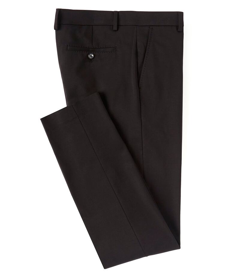 ムラノ メンズ ボトムス カジュアルパンツ パンツ ニット Murano Wardrobe Essentials Alex Slim-Fit Knit Suit Separates Flat-Front Dress Pants Black ブラック