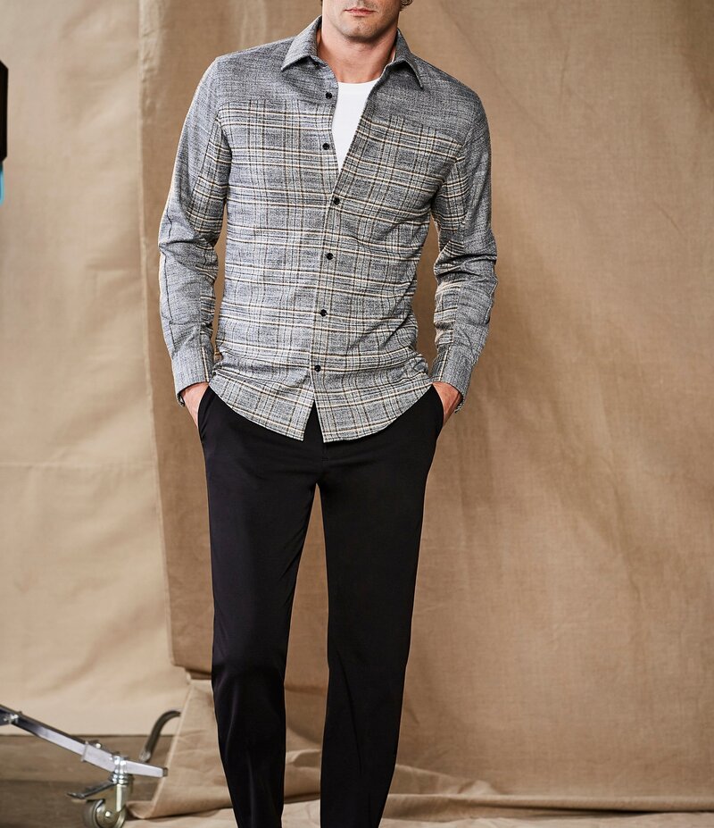 ムラノ メンズ ボトムス カジュアルパンツ パンツ ニット Murano Wardrobe Essentials Alex Slim-Fit Knit Suit Separates Flat-Front Dress Pants Black ブラック