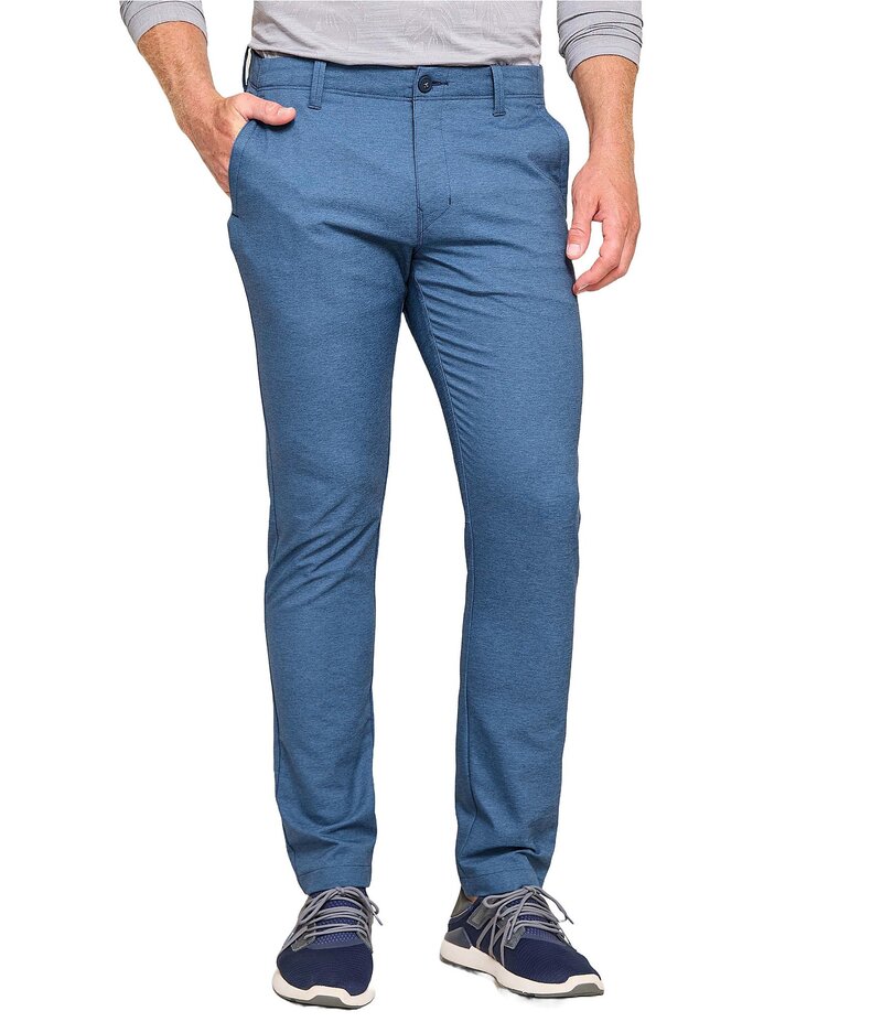 【送料無料】 トッミーバハマ メンズ カジュアルパンツ ボトムス IslandZoneR On Par Flat Front Performance Pants Dark Eclipse