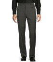 【送料無料】 ラウンドトゥリーアンドヨーク メンズ カジュアルパンツ ボトムス travelSMART Classic Fit Plaid Dress Pants Grey(4)