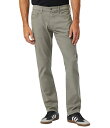 【送料無料】 マビ メンズ デニムパンツ ボトムス Marcus Pewter Luxe Twill Slim Straight Leg Pants Pewter Luxe Twill(4)