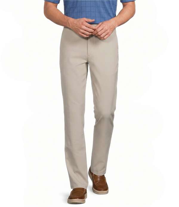 ラウンドトゥリーアンドヨーク メンズ ボトムス カジュアルパンツ Roundtree & Yorke Performance Straight Fit Flat Front Pantstring