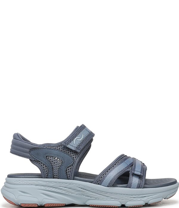 ライカ レディース シューズ サンダル Ryka Women's Devotion Max Sandals Flintstone Blue ブルー