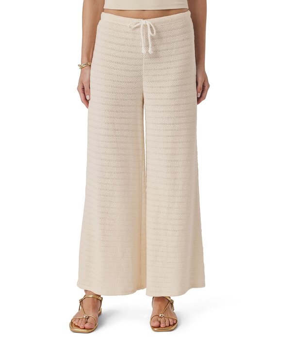 スプレンディット レディース ボトムス カジュアルパンツ ワイドレッグ クロップド Splendid Marisol Cropped Wide Leg Pant Shell