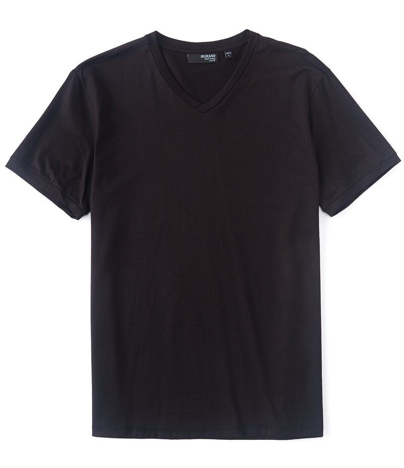 ムラノ メンズ トップス シャツ Vネック Tシャツ 半袖 Murano Liquid Luxury Slim-Fit Short-Sleeve V-..