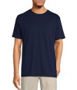 【送料無料】 ラウンドトゥリーアンドヨーク メンズ シャツ トップス Solid Cloud Short Sleeve Crew Neck T-Shirt Deep Blue(4)