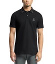 【送料無料】 サイコバニー メンズ シャツ トップス Ivins Pima Pique Short Sleeve Polo Shirt Black