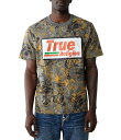 【送料無料】 トゥルーレリジョン メンズ シャツ トップス Buddha/Camouflage-Printed Short Sleeve T-Shirt Multi(4)