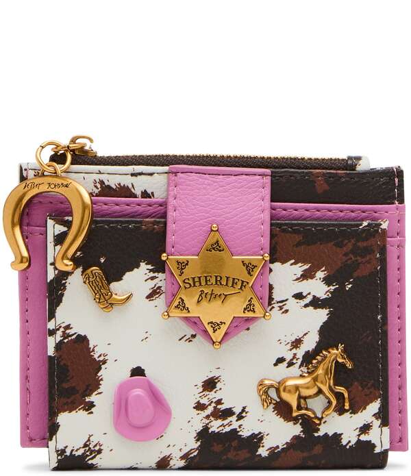 ベッツィジョンソン レディース アクセサリー 財布 Betsey Johnson Sheriff Betsey Western Charm Wallet Multi マルチカラー