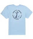 【送料無料】 ソルティークルー メンズ シャツ トップス Tailgate Premium Short Sleeve Graphic T-Shirt Mineral Blue