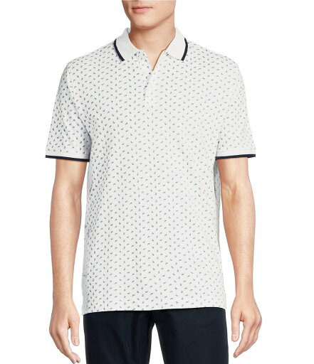 【送料無料】 ダニエル クレミュ メンズ シャツ トップス Blue Label Paisley Print Short Sleeve Polo Shirt White 【送料無料】 ダニエル クレミュ メンズ シャツ トップス Blue Label Paisley Print Short Sleeve Polo Shirt White