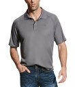 【送料無料】 アリアト メンズ シャツ トップス AC Performance Short-Sleeve Polo Shirt Gray(4)