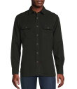 【送料無料】 ダニエル クレミュ メンズ シャツ トップス Blue Label Solid Twill Woven Shirt Grey(4)