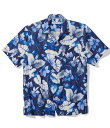 【送料無料】 トッミーバハマ メンズ シャツ トップス Azure Escape Short Sleeve Shirt Royal Indigo(4)