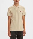 【送料無料】 リーバイス メンズ シャツ トップス Levi'sR Housemark Short Sleeve Solid Polo Shirt Sahara Khaki(4)