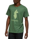 【送料無料】 コートパクシー メンズ シャツ トップス Llama Graphic Short Sleeve T-Shirt Vineo