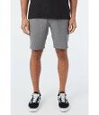 【送料無料】 オニール メンズ ハーフパンツ・ショーツ ボトムス Reserve Heather 19 Outseam Hybrid Shorts Grey(4)