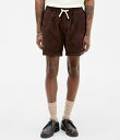 【送料無料】 アーバンアウトフィッターズ メンズ ハーフパンツ・ショーツ ボトムス Cord Shorts Chocolate