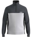 【送料無料】 ヒューゴボス メンズ パーカー・スウェット フーディー アウター BOSS K Hydro Quarter-Zip Pullover Light ...