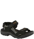【送料無料】 エコー メンズ サンダル シューズ Men's Yucatan Nubuck Sandals Black