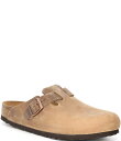 【送料無料】 ビルケンシュトック メンズ スリッポン・ローファー シューズ Men's Boston Oiled Leather Soft Footbed Sl...