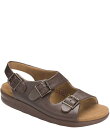 【送料無料】 サス メンズ サンダル シューズ Men's Bravo Heel Strap Sandals Brown