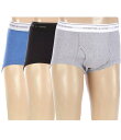 【送料無料】 ラウンドトゥリーアンドヨーク メンズ ブリーフパンツ アンダーウェア Full-Cut Briefs 3-Pack Assorted Heathe...