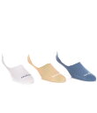 【送料無料】 ムラノ メンズ 靴下 アンダーウェア Assorted Color Liner Socks 3-Pack Multi