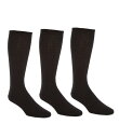 【送料無料】 ラウンドトゥリーアンドヨーク メンズ 靴下 アンダーウェア Flat-Knit Acrylic Crew Socks 3-Pack Black