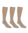 【送料無料】 ラウンドトゥリーアンドヨーク メンズ 靴下 アンダーウェア Flat-Knit Acrylic Crew Socks 3-Pack Khaki