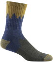 【送料無料】 ダーンタフ メンズ 靴下 アンダーウェア Midweight Number 2 Micro Crew Hiking Socks Denim