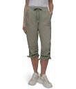 【送料無料】 ダナキャラン レディース カジュアルパンツ ボトムス DKNY Sport by Donna Karan Peached Poplin Ribbe...