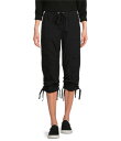 【送料無料】 ダナキャラン レディース カジュアルパンツ ボトムス DKNY Sport by Donna Karan Peached Poplin Ribbe...