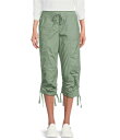 【送料無料】 ダナキャラン レディース カジュアルパンツ ボトムス DKNY Sport by Donna Karan Peached Poplin Ribbe...