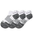 【送料無料】 ボンバス メンズ 靴下 アンダーウェア Performance Running Ankle Socks 3-Pack White