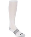 【送料無料】 ボンバス メンズ 靴下 アンダーウェア Over-The-Calf Solid Compression Socks White