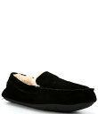 【送料無料】 ダニエル クレミュ メンズ サンダル シューズ Genuine Suede Moccasin Slippers Black