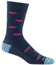 【送料無料】 ダーンタフ メンズ 靴下 アンダーウェア Druid Truffle Lightweight Wool Blend Crew Socks Midnight(4)