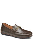 【送料無料】 ジョンストンアンドマーフィー メンズ スリッポン・ローファー シューズ Men's Cort 2.0 Crocodile Bit Drivers ...