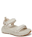 【送料無料】 バイオニック レディース サンダル シューズ Walk Max Wanderer Striped Canvas Sandals Cream