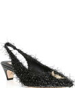 【送料無料】 アントニオ メラーニ レディース ヒール シューズ x Elizabeth Damrich Moon Boucle Slingback Pumps...