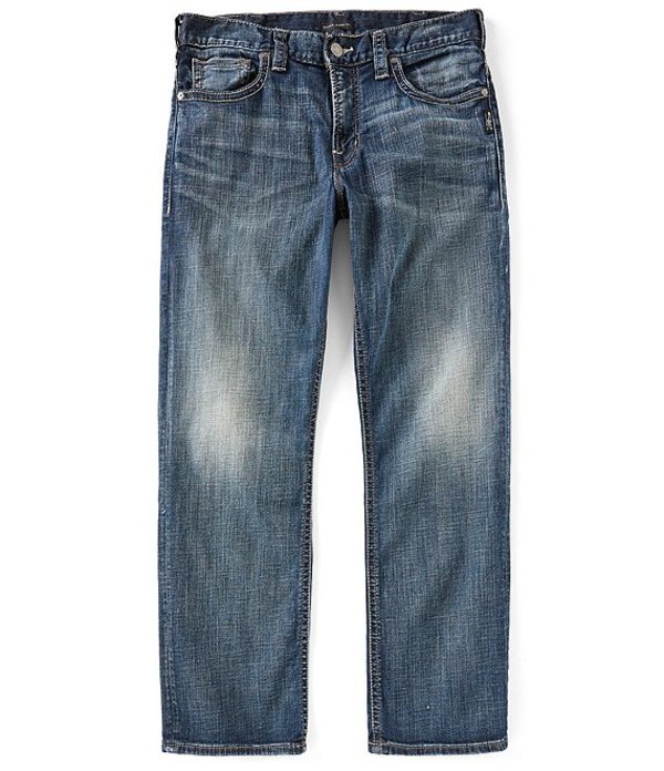 シルバー ジーンズ メンズ デニムパンツ ボトムス Gordie Loose Straight Jeans Indigo
