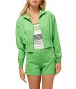 【送料無料】 トリーナターク レディース コート アウター Outrun Ponte Collar Long Sleeve Pleated Waist Cropped Jacket Grass Court Green(4)