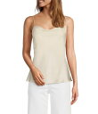 【送料無料】 アントニオ メラーニ レディース シャツ トップス Lila Silk Cowl Neck Cami Tank Natural(4)
