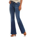 【送料無料】 セブンフォーオールマンカインド レディース デニムパンツ ジーンズ ボトムス Tailorless Dojo Flare Leg Jeans Medium Melrose