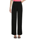 【送料無料】 フレンチコネクション レディース カジュアルパンツ ボトムス Harry Suiting High Waisted Coordinating Wide Leg Pants Blackout