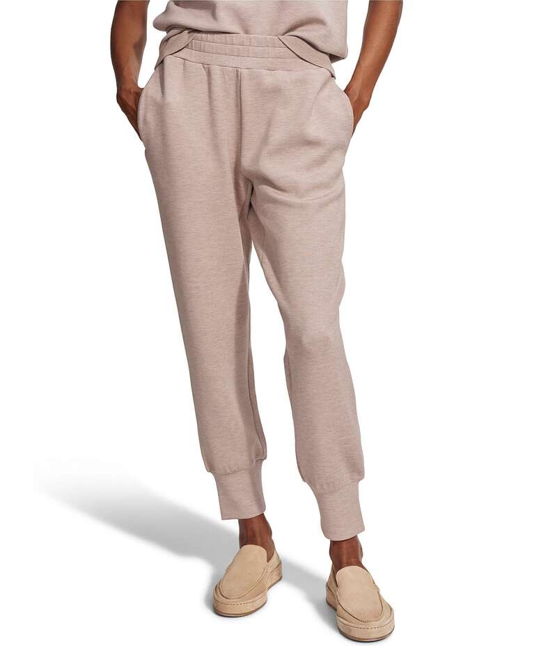 バーレイ レディース ボトムス カジュアルパンツ パンツ Varley The Slim Cuff Pants Taupe Marl マール