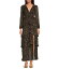 【送料無料】 アストール レディース ワンピース トップス ASTR The Label Anora Floral Print V Neck Long Sleeve Tiered Maxi Dress Black Gold 13,480円