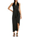 【送料無料】 アレックスマリー レディース ワンピース トップス Hazel Surplice V-Neck Sleeveless Satin Asymmetr...